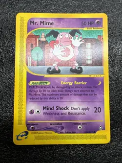 Mr. Mime (95b) 095B/147 Aquapolis Pokemon S259 2002 - Image 3