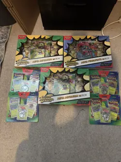 Pokemon TCG Ascended Heroes EX Boxes (3) + 4 phantasmal flames/mega evo pack - Image 1