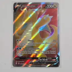 Pokemon Dragonite V 191/203 Evolving Skies Ultra Rare Full Art Holo 230HP - Image 1