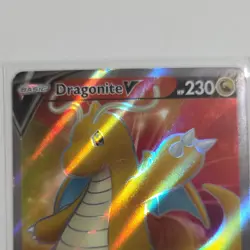 Pokemon Dragonite V 191/203 Evolving Skies Ultra Rare Full Art Holo 230HP - Image 3