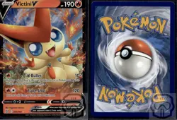 Victini V 021/163 Holo V Rare Battle Styles Pokemon Holo NM/M - Image 2