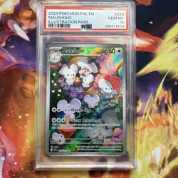 2023 POKEMON PAL EN-PALDEA EVOLVED ILLUSTRATION RARE #226 MAUSHOLD PSA 10 - Image 1