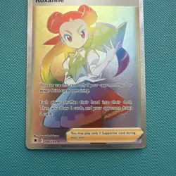 POKEMON ASTRAL RADIANCE ROXANNE SECRET 206/189 TCG HOLO NM - Image 3