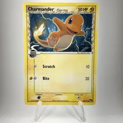 Pokemon TCG Charmander Delta Species 10/17 Pop Series 5 Lightly Played - Image 1