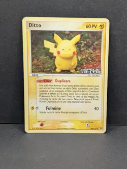 Ditto - Pikachu 39/113 EX Delta Species Reverse Holo Rare Pokemon TCG ITALIAN MP - Image 1