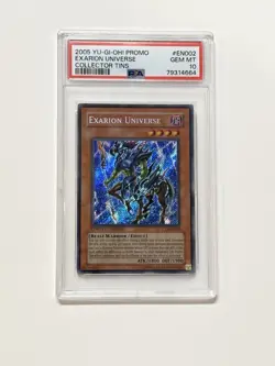 2005 YU-GI-OH! Promo Exarion Universe CT2-EN002 PSA 10 - Image 1