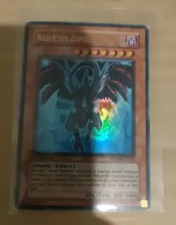 Red-Eyes Zombie Dragon SDZW-EN001 Ultra Rare 1st Edition Yu-Gi-Oh! TCG Played - Image 1