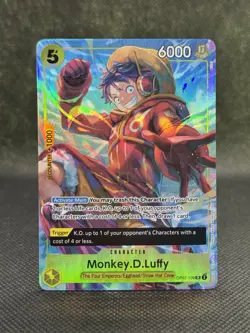 Monkey.D.Luffy (Illustration Box Vol.3) OP07-109 Promo One Piece Card Game NM - Image 1