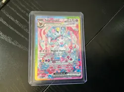 Pokemon Sylveon ex 156/131 SV Prismatic Evolutions SIR Full Art Holo - NM - Image 1