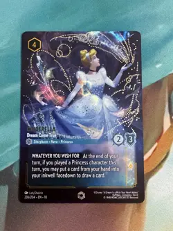 Disney Lorcana TCG Cinderella - Dream Come True 236/204 Enchanted Foil ENG - Image 1