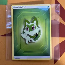 [1x] Pokemon Official Collectible Pin: Sprigatito - Paldea Collection (2023) - Image 1