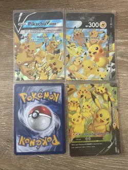 Pikachu V-Union [Set of 4] SWSH: Sword & Shield Promo Cards Holo - Image 2