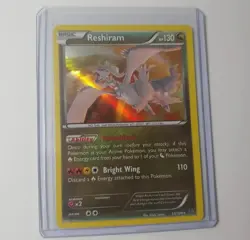Reshiram 63/108 XY Roaring Skies 2015 Holo Rare Pokemon Card NM - Mint - Image 1