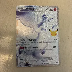 Reshiram 113/114 Celebrations: Classic Collection - Pokemon Card - Image 1