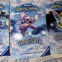 Lot Of 4 Disney Lorcana TCG Winterspell Blister Pack 12 Cards 2026 English - Image 5