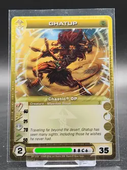 Chaotic Card : Ghatup Chaotic OP First Edition Creature - Image 1
