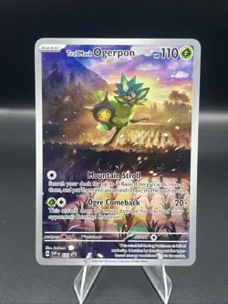 Teal Mask Ogerpon 123 Sv: Scarlet & Violet Promo Cards Holo - Image 1
