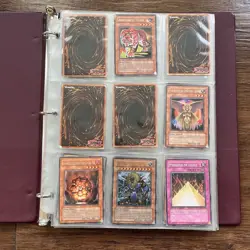 Binder Of Vintage Yu-Gi-Oh! Cards - Blue Eyes, Red Eyes, Dark Magician ++ - Image 2