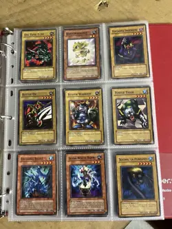 Konami Yu-Gi-Oh! TCG LDD 1st Edition Mixed 183-Card Lot Binder - Image 4