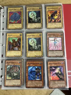 Konami Yu-Gi-Oh! TCG LDD 1st Edition Mixed 183-Card Lot Binder - Image 5