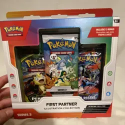 Pokemon TCG First Partner Illustration Collection Series 2 Box 9 Cards 2021 - Image 1