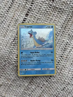 2018/19 McDonalds Pokemon Cards Lot Of 4 Psyduck Gastly Lapras Chansey - Image 4