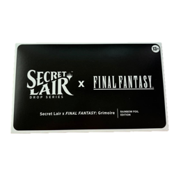 English MTG Secret Lair Card FINAL FANTASY Grimoire Foil Edition - Image 1