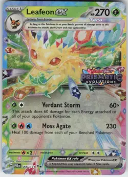 Leafeon ex 006/131 Promo Miscellaneous Cards & Products Near Mint - Image 1