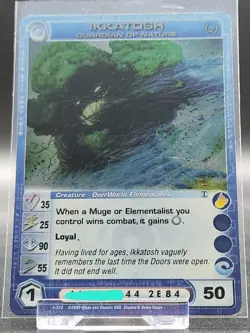 Chaotic Card : Ikkatosh Guardian Of Nature First Edition Rare creature - Image 1