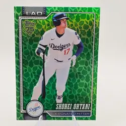 Topps 2026 Series 1 Shohei Ohtani #200 Green Parallel Los Angeles Dodgers - Image 1