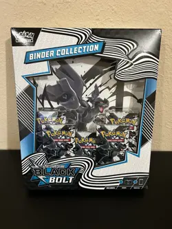 Pokemon TCG: Black Bolt Binder Collection *FACTORY SEALED* - Image 1