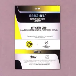 2025-26 Topps Chrome UEFA Club Competitions Soccer Marco Reus Purple Geometric A - Image 4