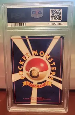 Japanese Koga's Arbok #24 Gym 2 Pokemon Non Holo Rare 1999 PSA 8 - Image 2