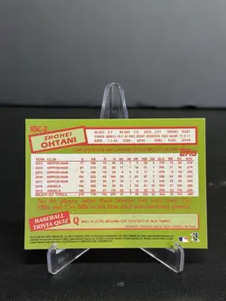 2020 Topps Series 1 Shohei Ohtani 1985 Mojo Refractor Angels - Image 2