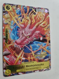 One Piece TCG - Kouzuki Momonosuke - P-064 - Championship 2024 - English NM - Image 2