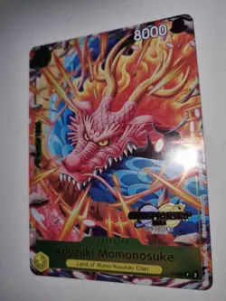 One Piece TCG - Kouzuki Momonosuke - P-064 - Championship 2024 - English NM - Image 3