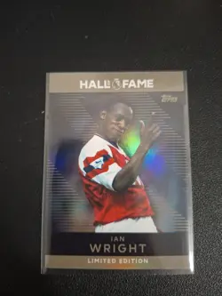Topps 2025/26 Premier League Hall of Fame Card Ian Wright - Image 1