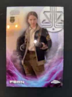 2025 Topps Chrome Star Wars #CE-18 Fern Debut Card From Skeleton Crew Costco Ex. - Image 1