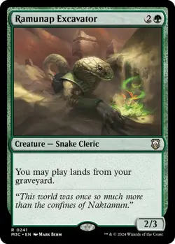 Ramunap Excavator M3C 241 - Normal - NM - Magic the Gathering - Image 1
