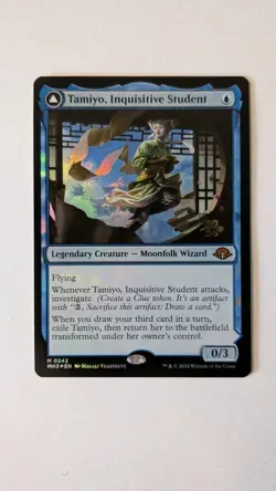 Tamiyo, Inquisitive Student Foil Card 242 Modern Horizons 3 MTG Near Mint - Image 1