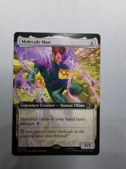 x1 Molecule Man - Extended Art R MTG Commander: Marvel Super Hero M/NM, nonfoil - Image 1