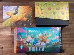 Chocobo Bundle Box w/ Extras: Box, Poster, Click wheel, Sealed Land Packs JP - Image 1