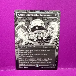 Graaz, Unstoppable Juggernaut N/M - Phyrexia All Will Be One Magic The Gathering - Image 1