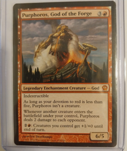 MTG Purphoros, God of the Forge Theros Mythic MP Magic: The Gathering - Image 1