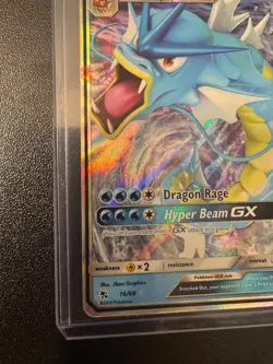 2019 Pokemon SM Hidden Fates Gyarados GX #16/68 - Image 5