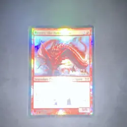 Ryusei, the Falling Star Pre-Release Promo Foil Rare #185 EN MtG - Image 2