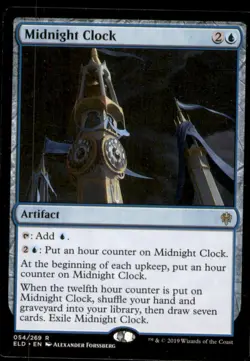 MTG - Midnight Clock Throne of Eldraine #54 Rare LP - Image 1