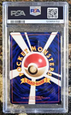 1997 Pokemon Japanese Rocket Dark Alakazam 65 Holo PSA 8 NM - MINT - Image 2