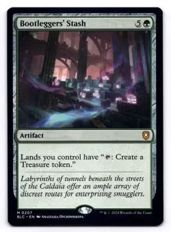 Bootleggers' Stash NM Commander: Bloomburrow 207 MTG Regular - Image 1