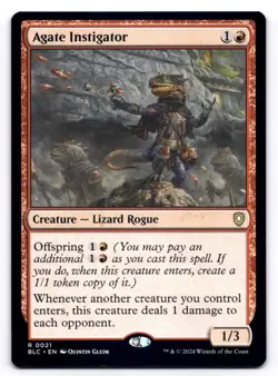 Agate Instigator NM Commander: Bloomburrow 21 MTG Regular - Image 1